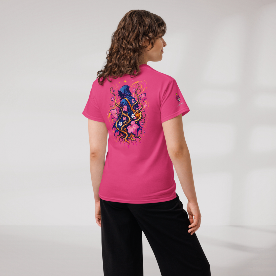Ivy Wanderer T-Shirt Vibrant (F) – Farbe Helikonie – Ansicht 6