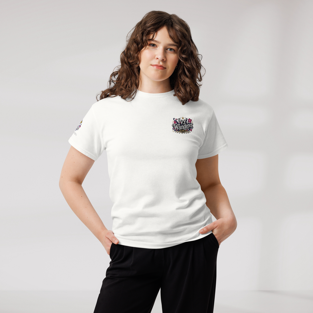Ivy Wanderer T-Shirt Vibrant (F) – Farbe Weiß – Ansicht 4