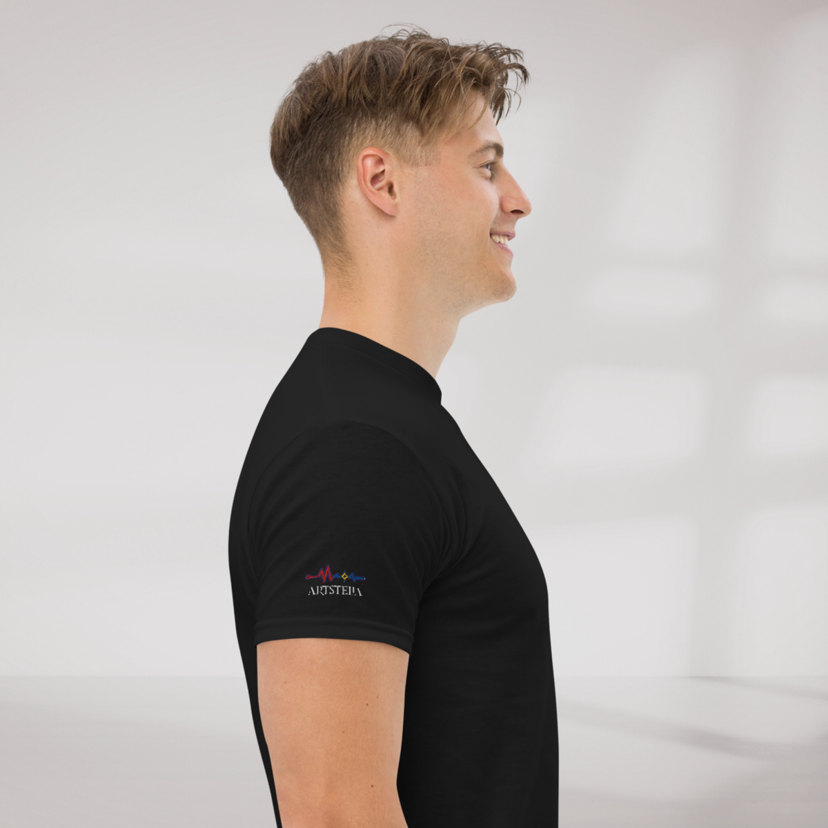 Pulse Wanderer T-Shirt Rot ver. – Farbe Schwarz – Ansicht 4