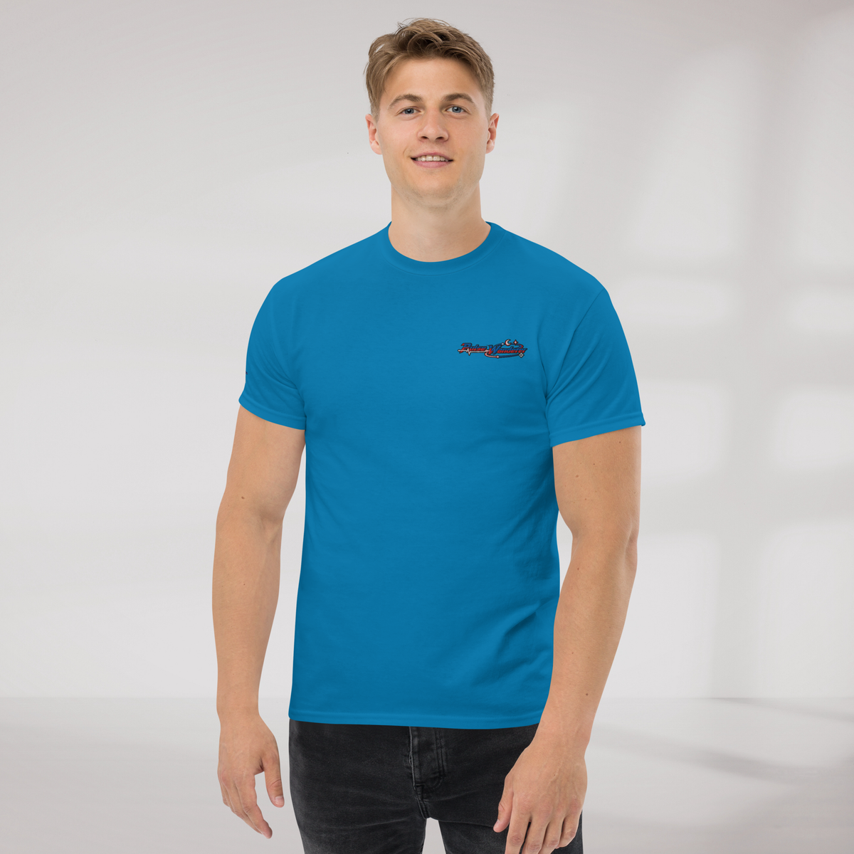 Pulse Wanderer T-Shirt Rot ver. – Farbe Saphir – Ansicht 6