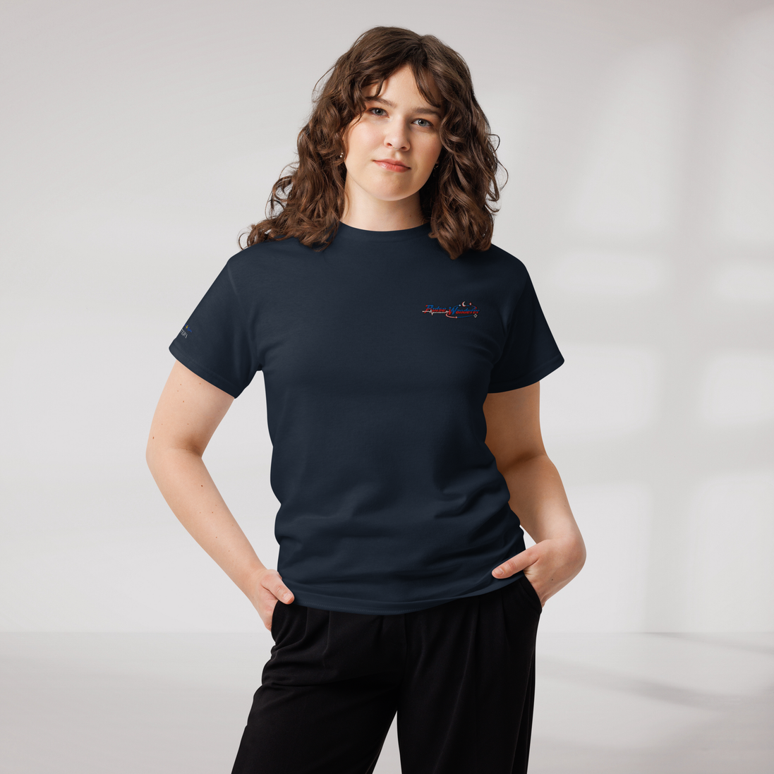 Pulse Wanderer T-Shirt Rot ver. – Farbe Navy – Ansicht 8