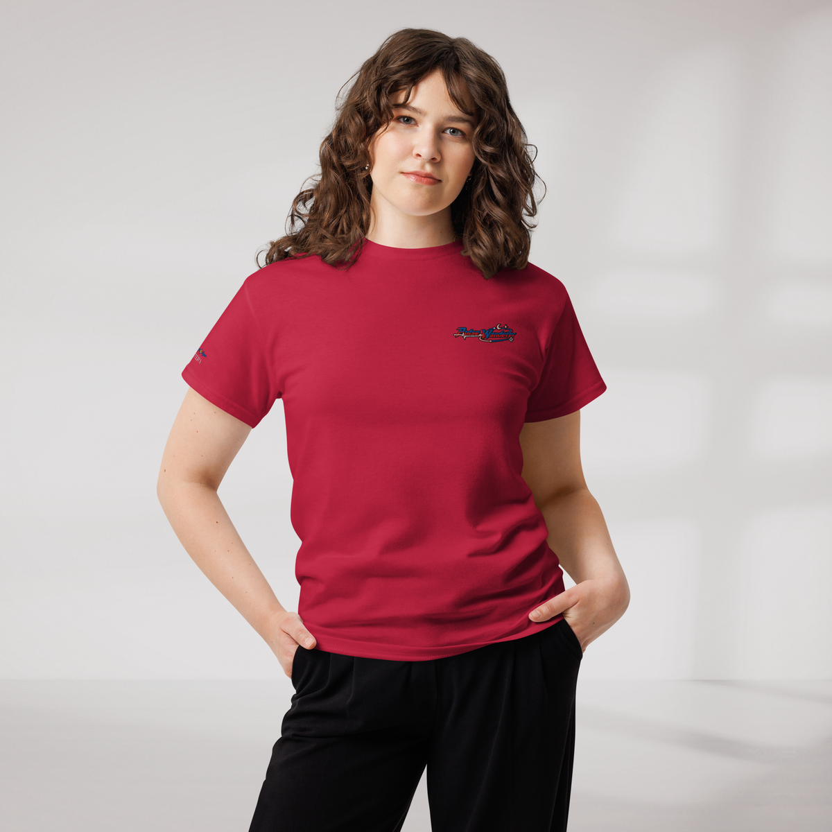 Pulse Wanderer T-Shirt Rot ver. – Farbe Kardinalrot – Ansicht 8
