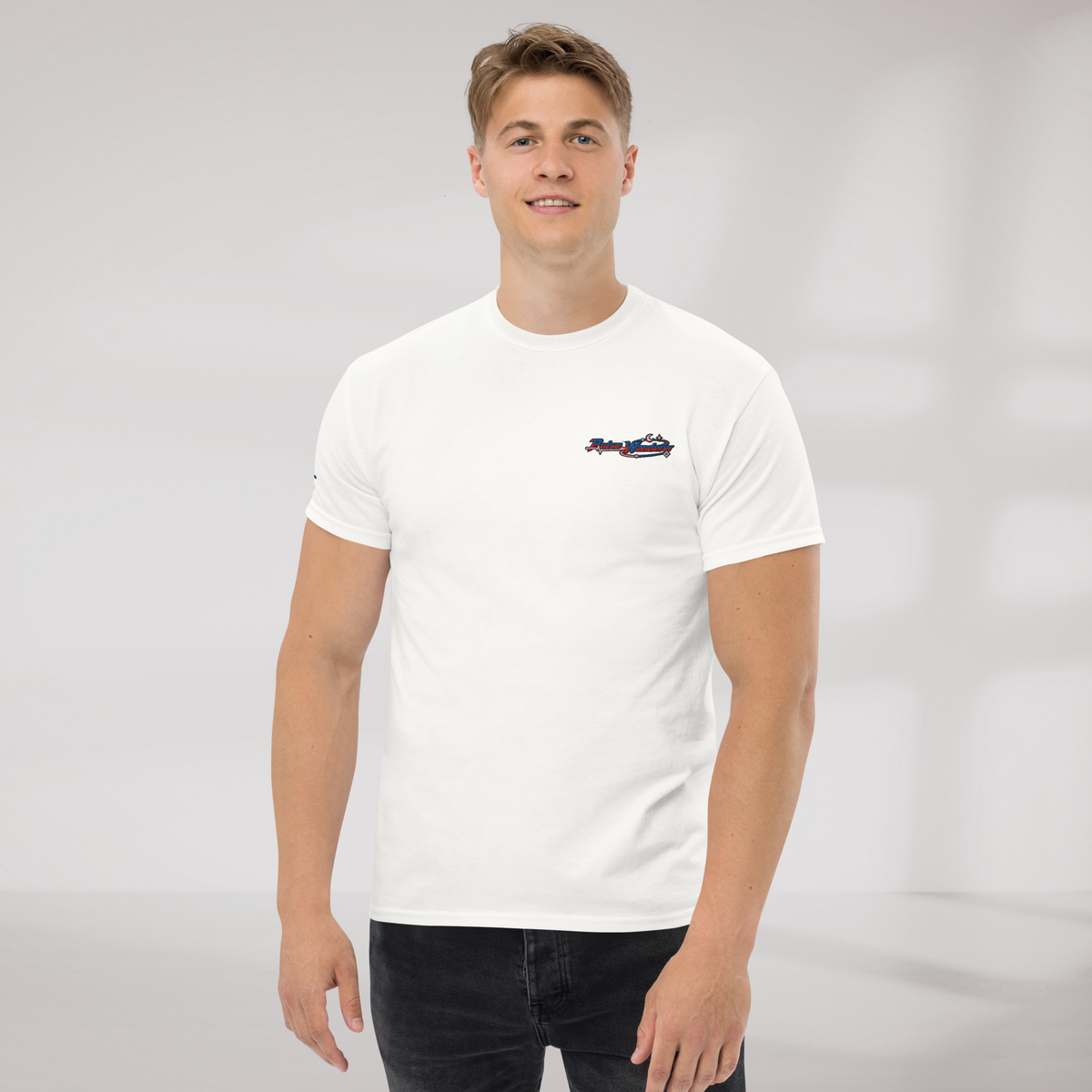 Pulse Wanderer T-Shirt Rot ver. – Farbe Weiß – Ansicht 6