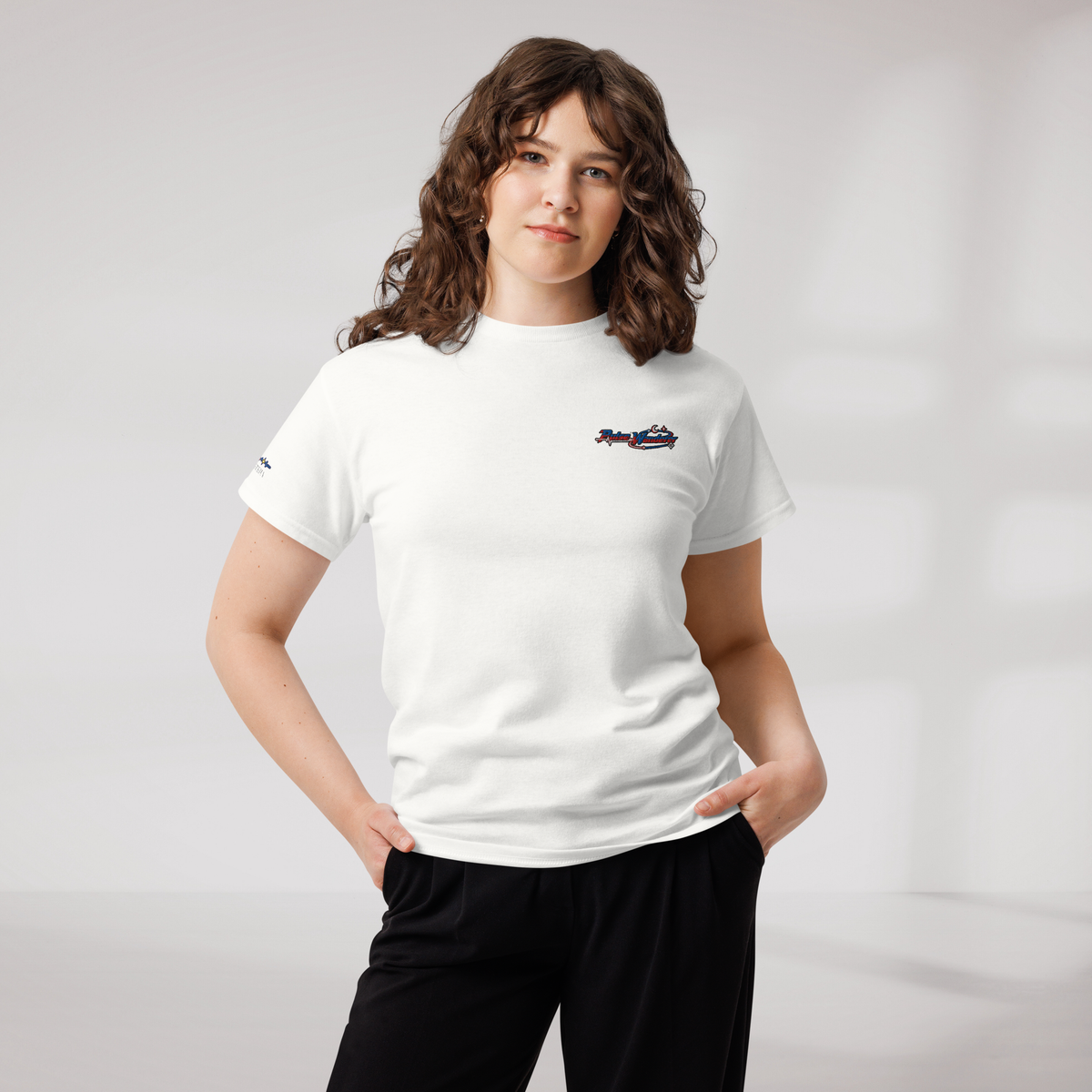 Pulse Wanderer T-Shirt Rot ver. – Farbe Weiß – Ansicht 8