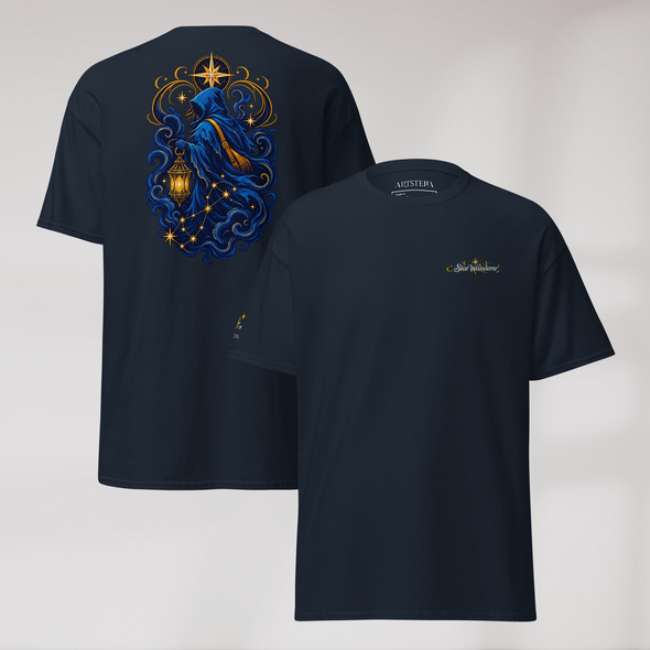 Star Wanderer T-Shirt Blau ver. – Farbe Navy – Ansicht 1