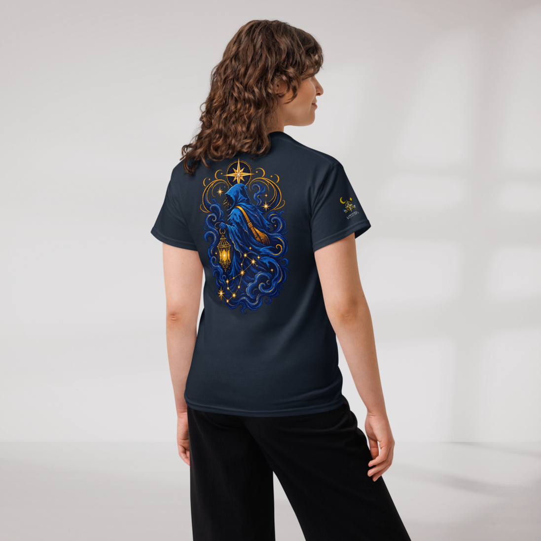 Star Wanderer T-Shirt Blau ver. – Farbe Navy – Ansicht 8