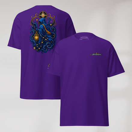 Star Wanderer T-Shirt Blau ver. – Farbe Lila – Ansicht 1