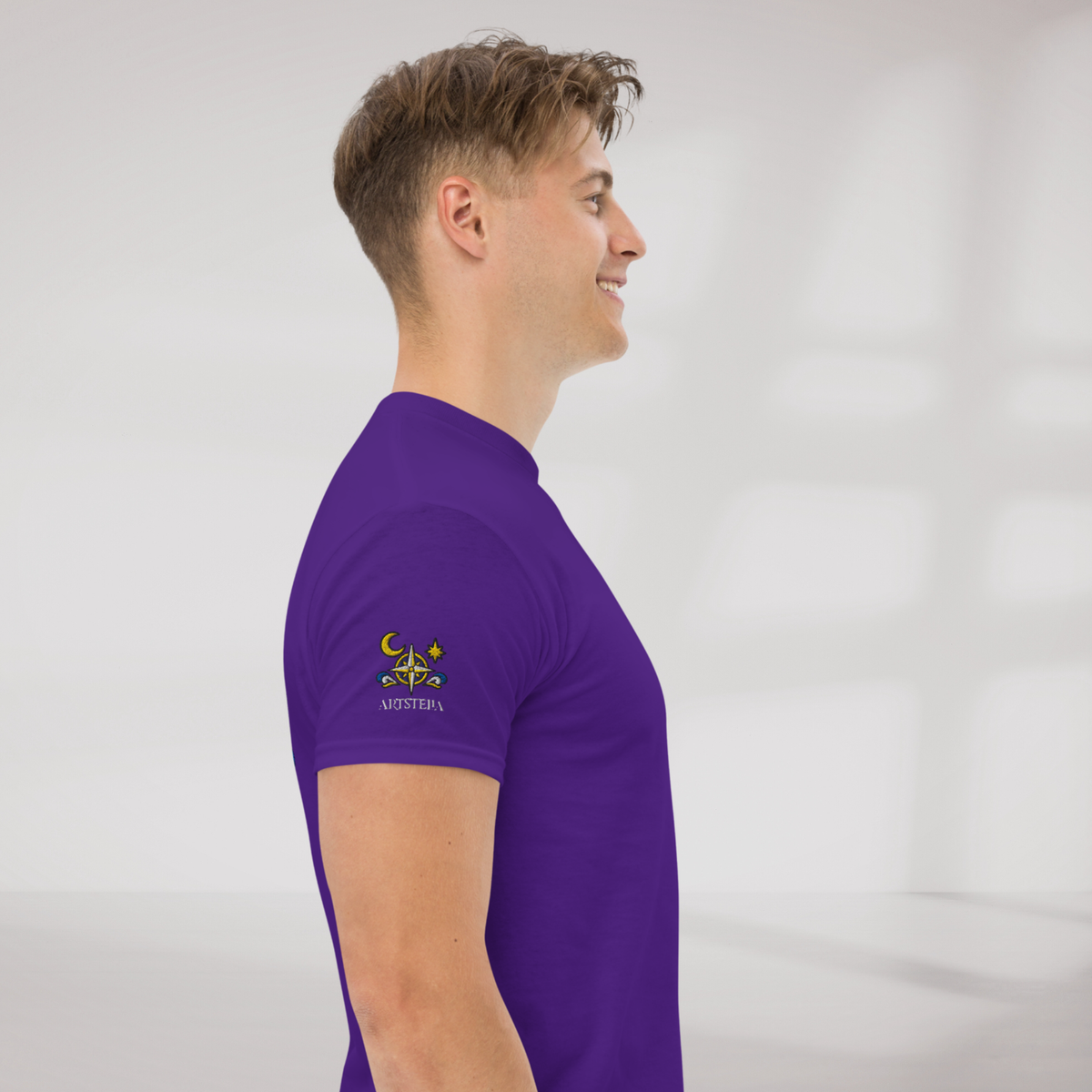 Star Wanderer T-Shirt Blau ver. – Farbe Lila – Ansicht 3