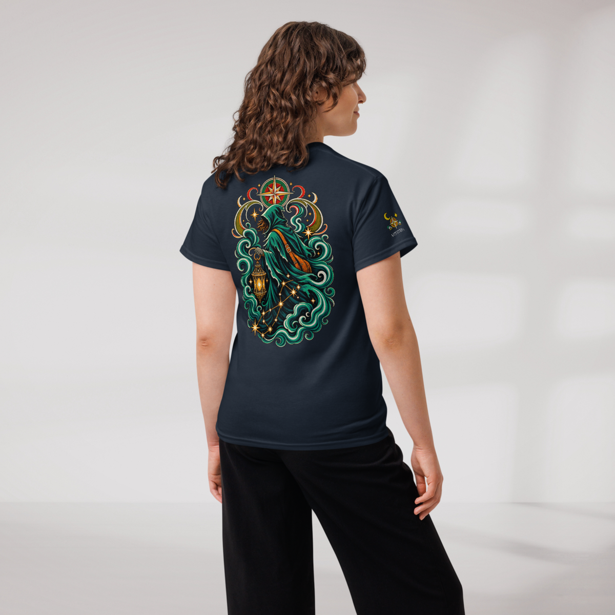 Star Wanderer T-Shirt Retro – Farbe Navy – Ansicht 8