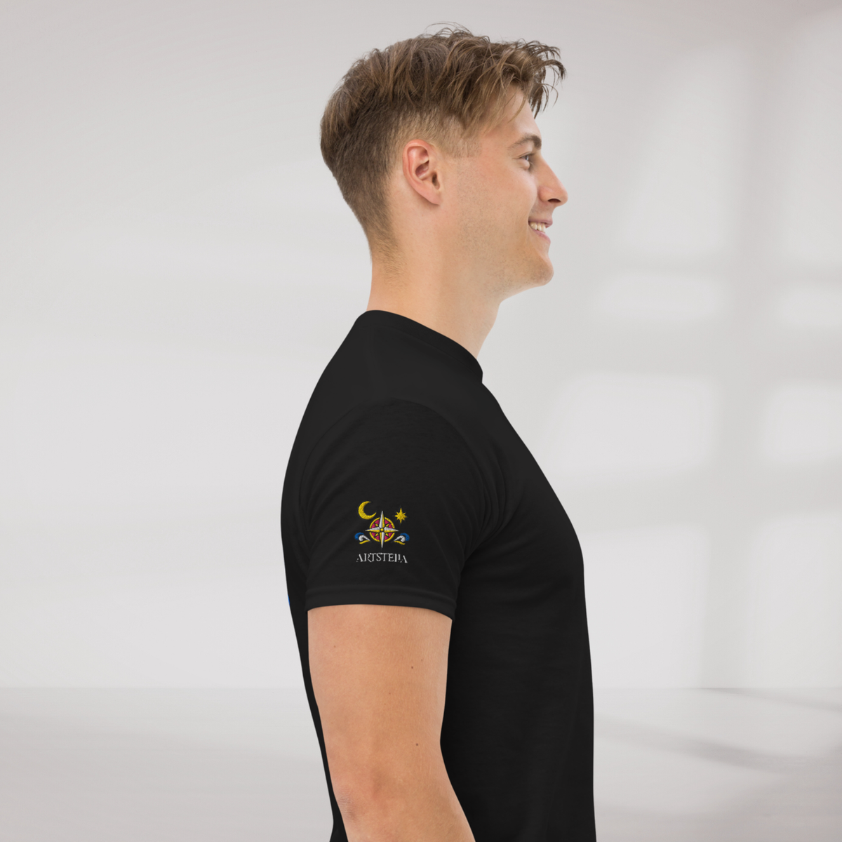 Star Wanderer T-Shirt Vibrant – Farbe Schwarz – Ansicht 3