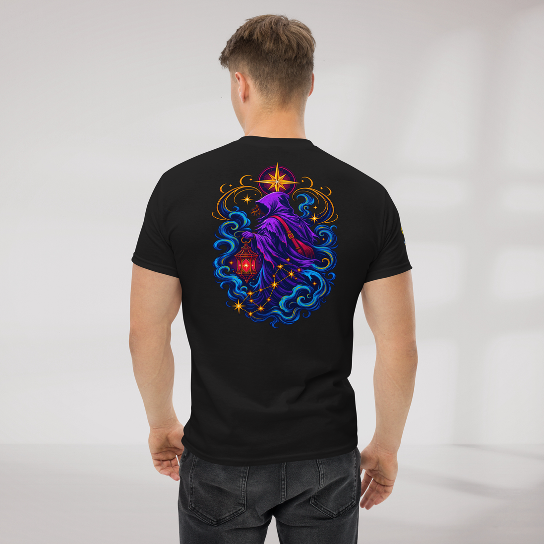 Star Wanderer T-Shirt Vibrant – Farbe Schwarz – Ansicht 6