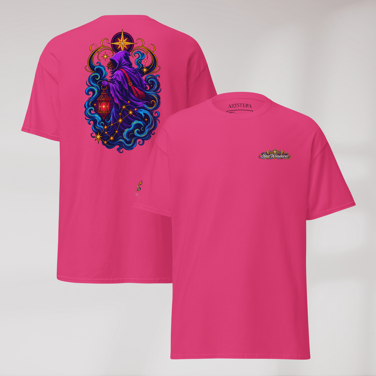 Star Wanderer T-Shirt Vibrant – Farbe Helikonie – Ansicht 1