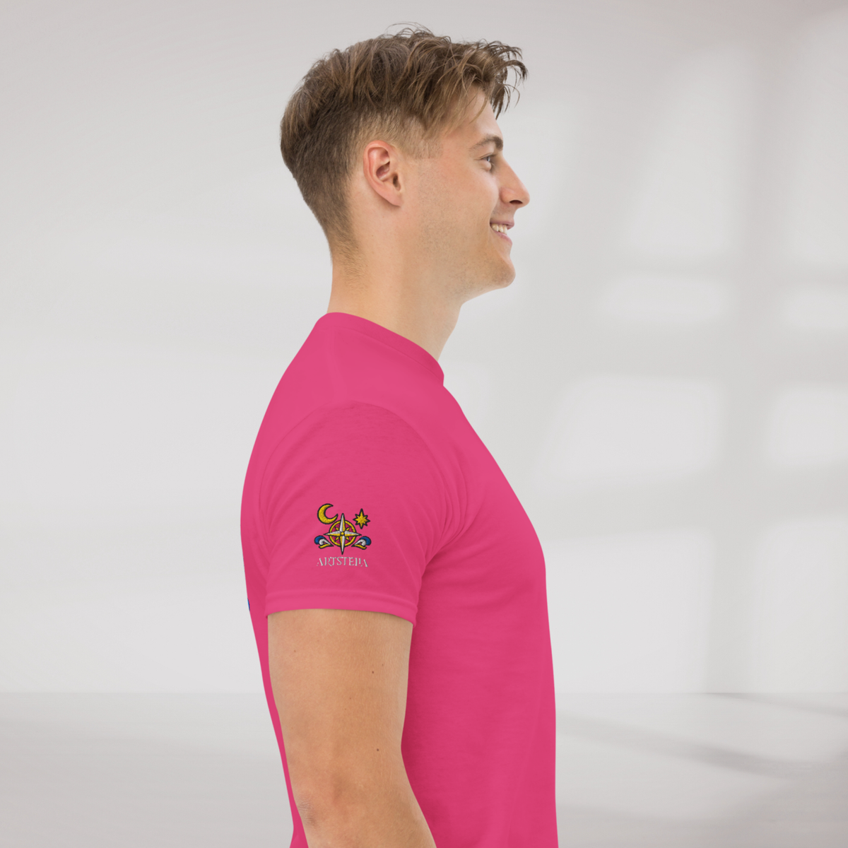 Star Wanderer T-Shirt Vibrant – Farbe Helikonie – Ansicht 4