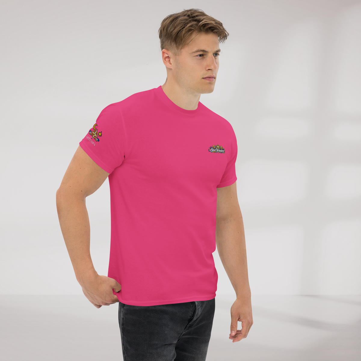 Star Wanderer T-Shirt Vibrant – Farbe Helikonie – Ansicht 5