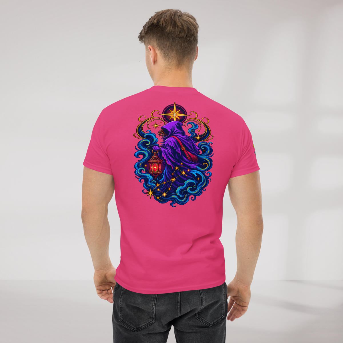 Star Wanderer T-Shirt Vibrant – Farbe Helikonie – Ansicht 6