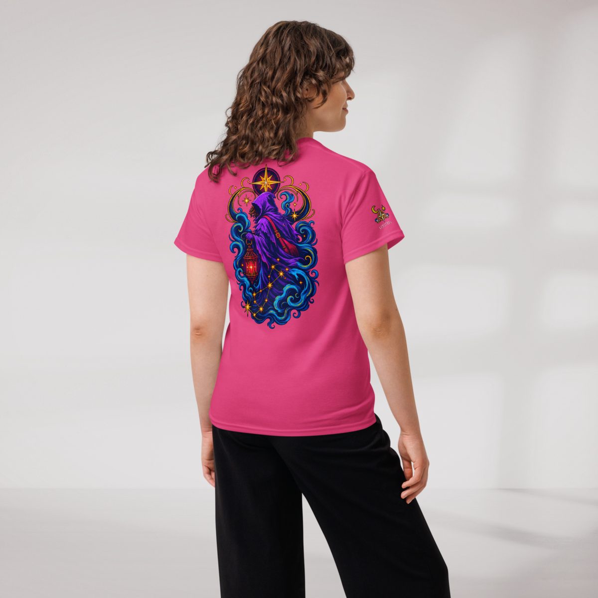 Star Wanderer T-Shirt Vibrant – Farbe Helikonie – Ansicht 8