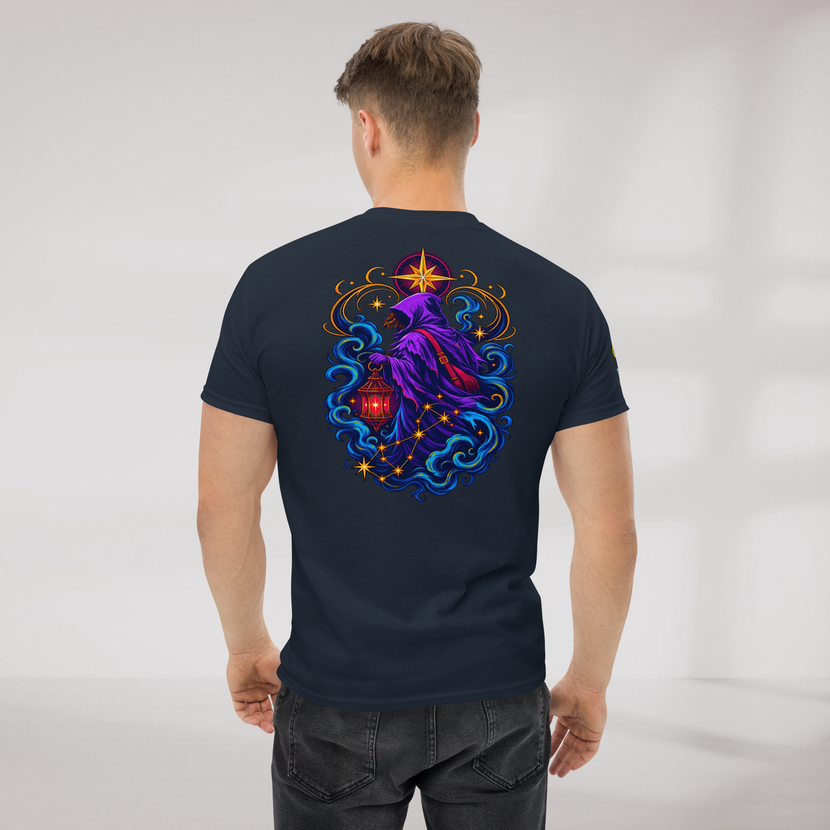 Star Wanderer T-Shirt Vibrant – Farbe Navy – Ansicht 6