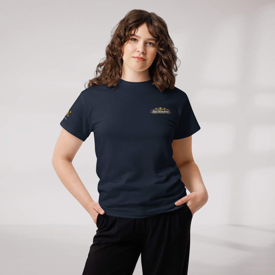 Star Wanderer T-Shirt Vibrant – Farbe Navy – Ansicht 7