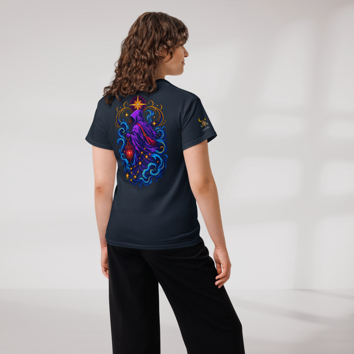Star Wanderer T-Shirt Vibrant – Farbe Navy – Ansicht 8