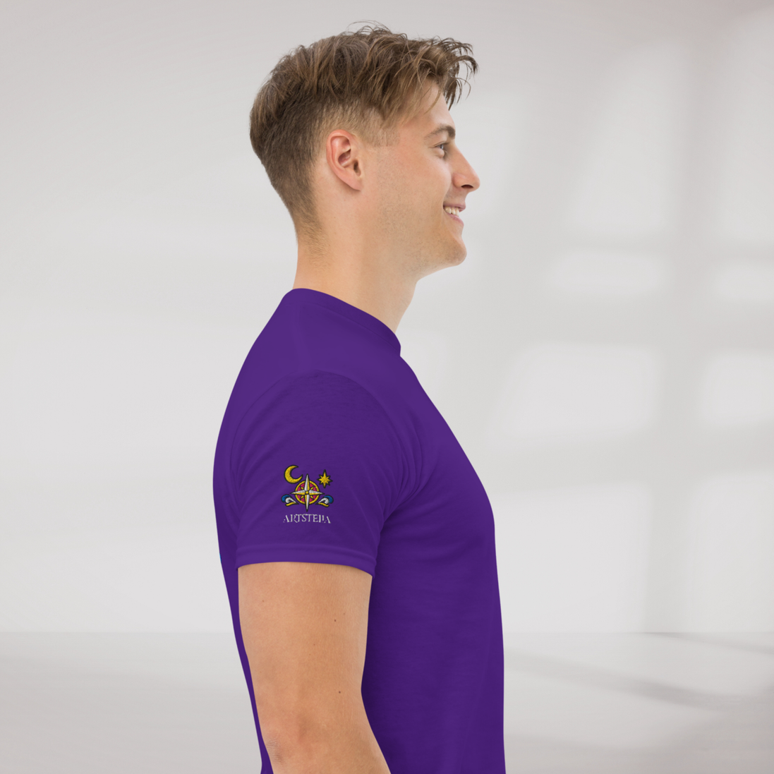 Star Wanderer T-Shirt Vibrant – Farbe Lila – Ansicht 3