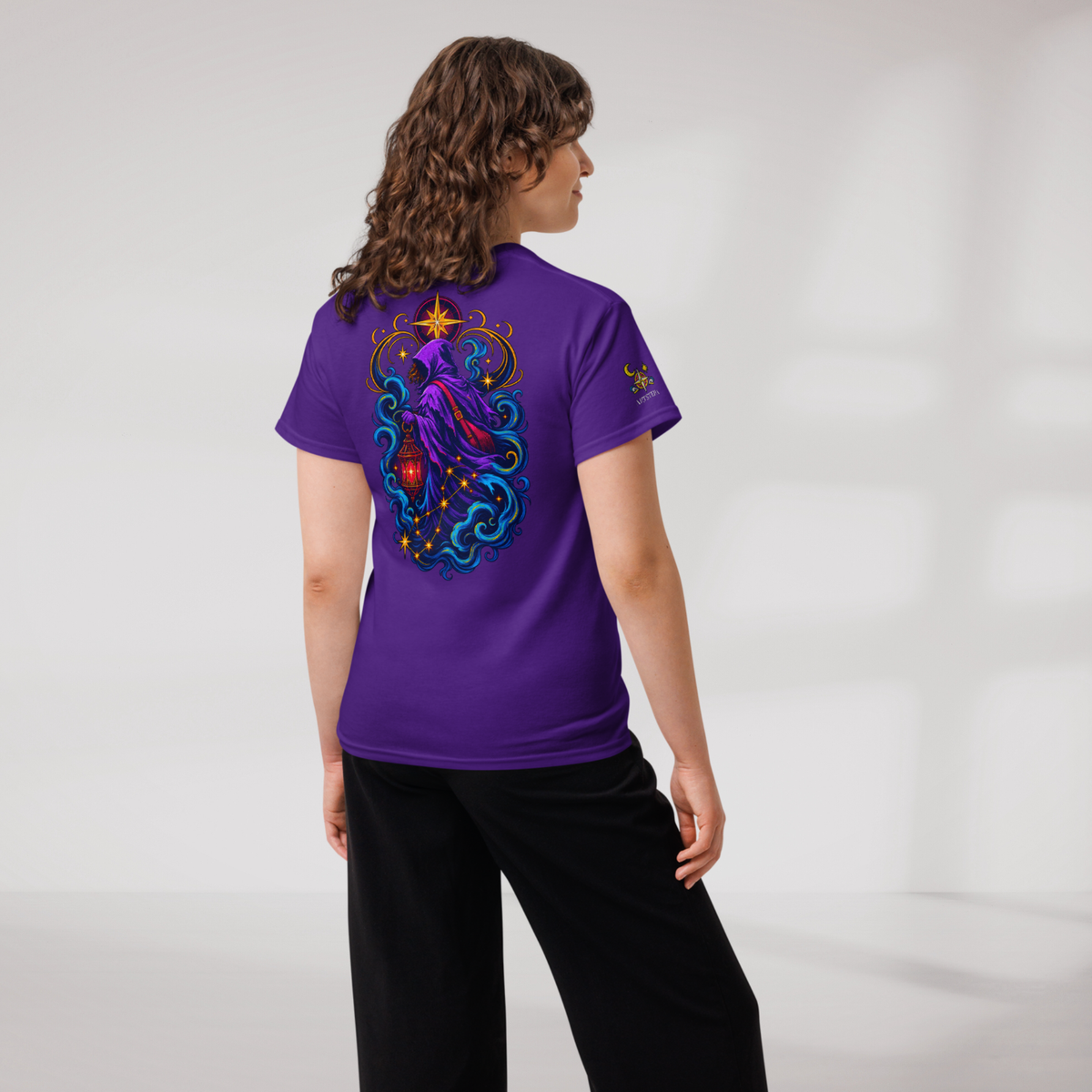 Star Wanderer T-Shirt Vibrant – Farbe Lila – Ansicht 8