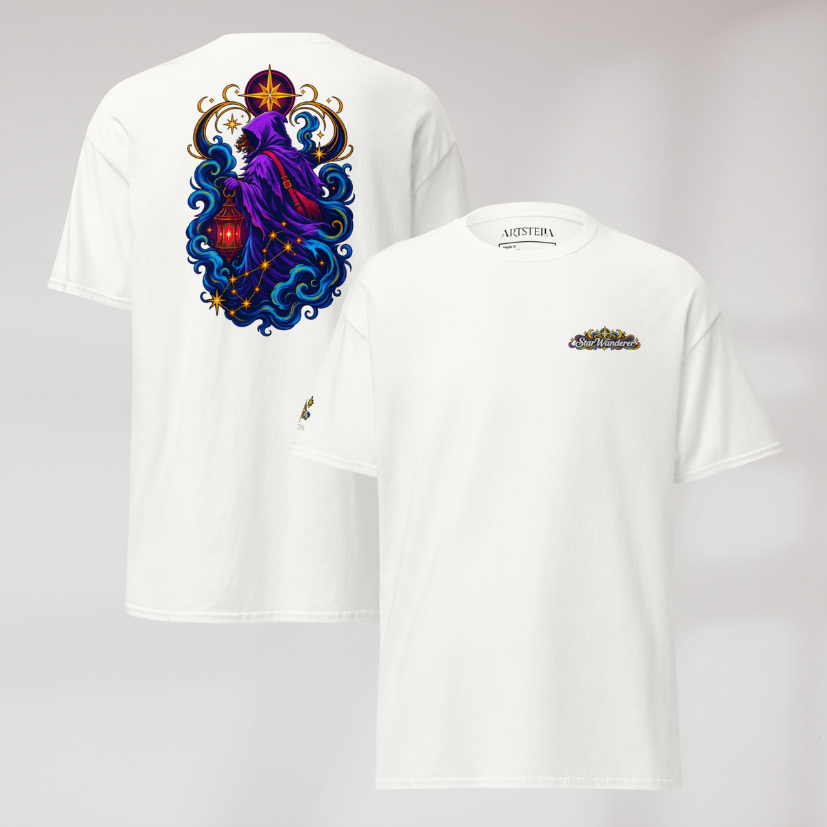 Star Wanderer T-Shirt Vibrant – Farbe Weiß – Ansicht 1