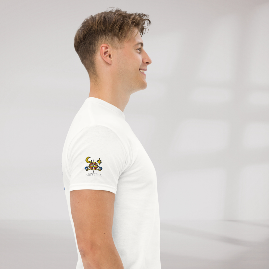 Star Wanderer T-Shirt Vibrant – Farbe Weiß – Ansicht 4