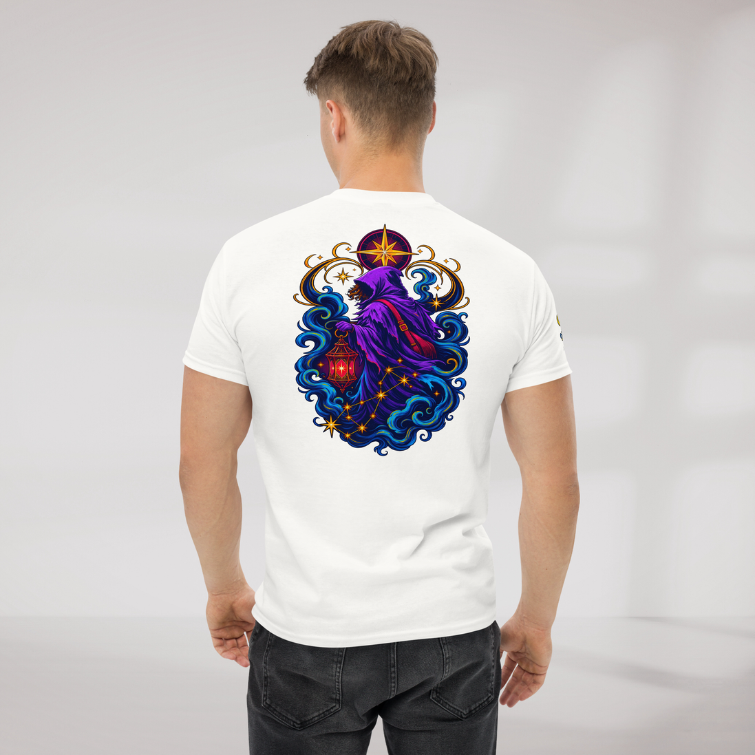 Star Wanderer T-Shirt Vibrant – Farbe Weiß – Ansicht 6