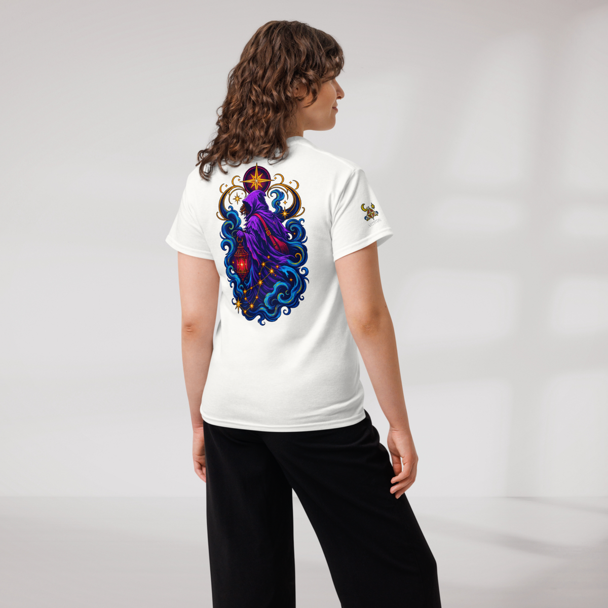 Star Wanderer T-Shirt Vibrant – Farbe Weiß – Ansicht 8