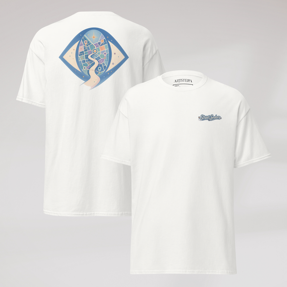 Street Seeker T-Shirt Soft Blau ver. – Farbe Weiß – Ansicht 1
