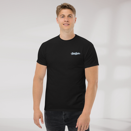 Street Seeker T-Shirt Soft Blau ver. – Farbe Schwarz – Ansicht 2