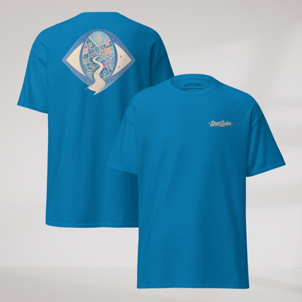 Street Seeker T-Shirt Soft Blau ver. – Farbe Saphir – Ansicht 1