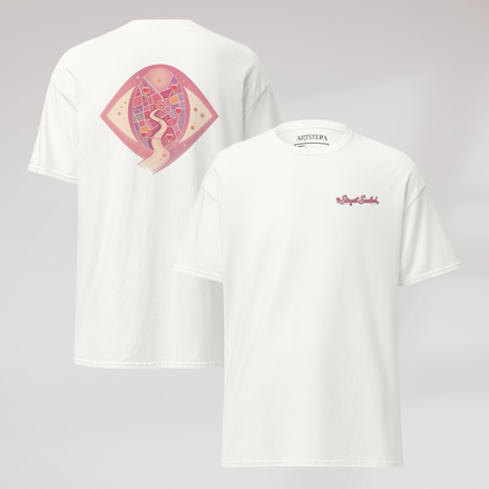 Street Seeker T-Shirt Soft Pink ver. – Farbe Weiß – Ansicht 1