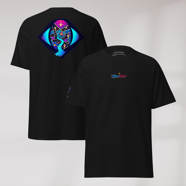 Street Seeker T-Shirt Vibrant – Farbe Schwarz – Ansicht 1