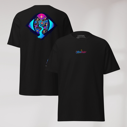 Street Seeker T-Shirt Vibrant – Farbe Schwarz – Ansicht 1