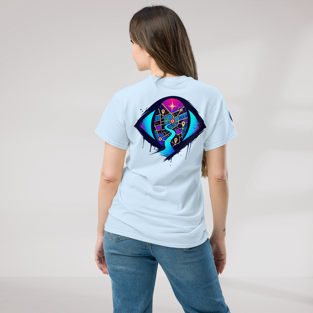 Street Seeker T-Shirt Vibrant – Farbe Hellblau – Ansicht 7