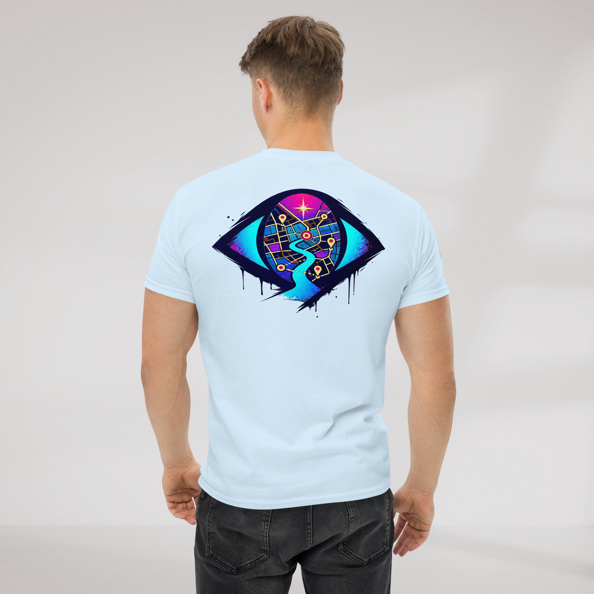 Street Seeker T-Shirt Vibrant – Farbe Hellblau – Ansicht 8