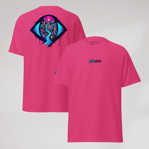 Street Seeker T-Shirt Vibrant – Farbe Helikonie – Ansicht 1