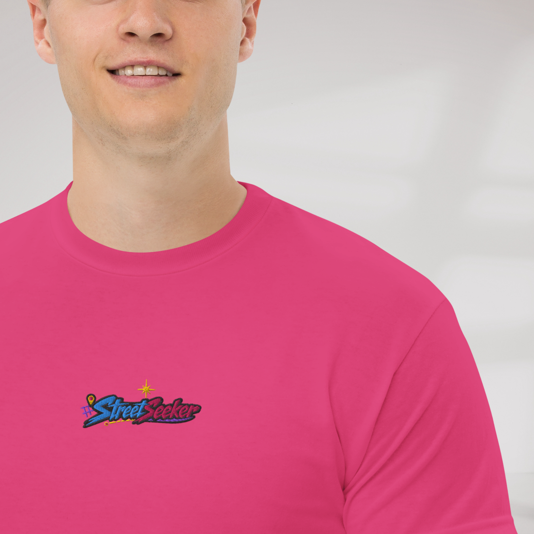 Street Seeker T-Shirt Vibrant – Farbe Helikonie – Ansicht 5