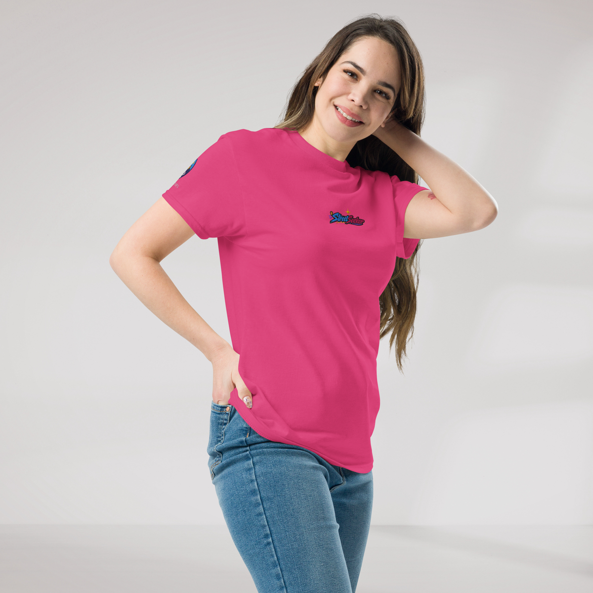 Street Seeker T-Shirt Vibrant – Farbe Helikonie – Ansicht 6
