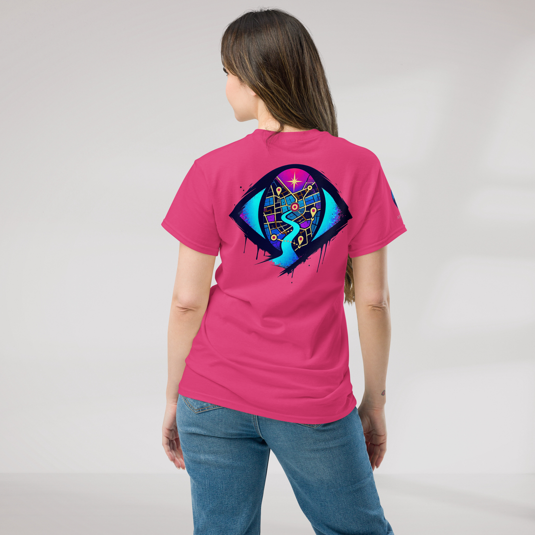Street Seeker T-Shirt Vibrant – Farbe Helikonie – Ansicht 7