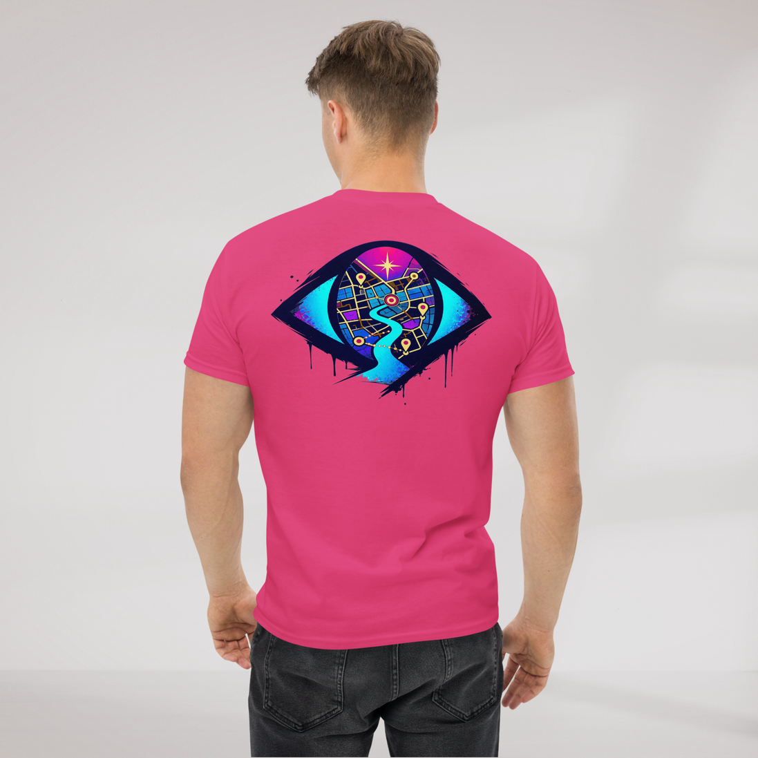 Street Seeker T-Shirt Vibrant – Farbe Helikonie – Ansicht 8
