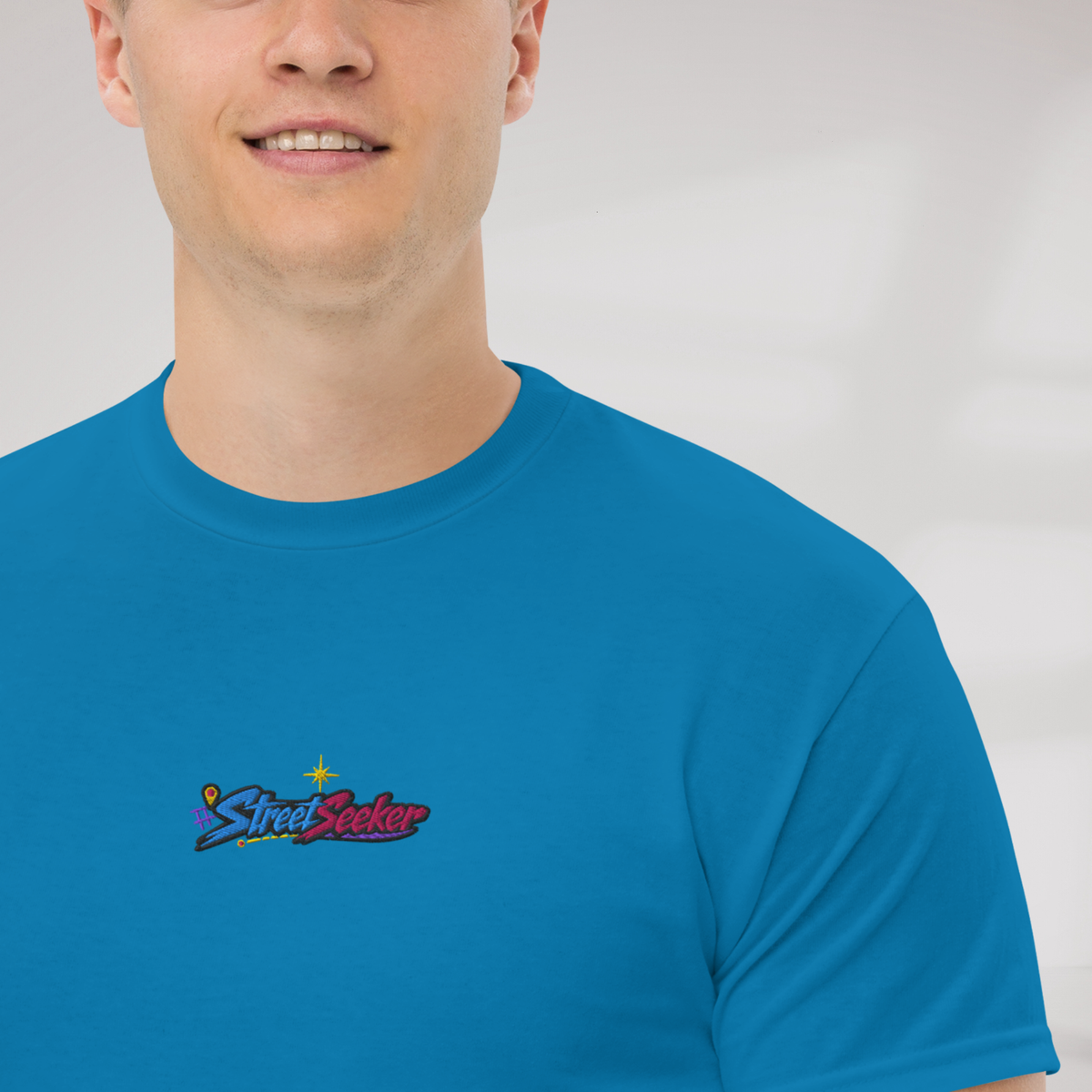 Street Seeker T-Shirt Vibrant – Farbe Saphir – Ansicht 4