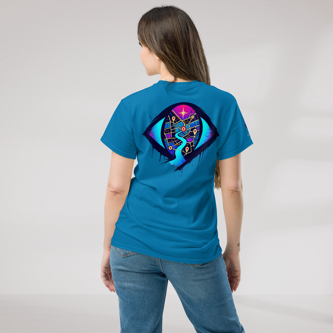 Street Seeker T-Shirt Vibrant – Farbe Saphir – Ansicht 7