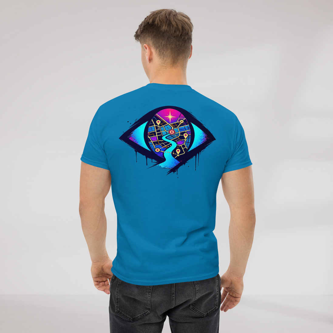Street Seeker T-Shirt Vibrant – Farbe Saphir – Ansicht 8