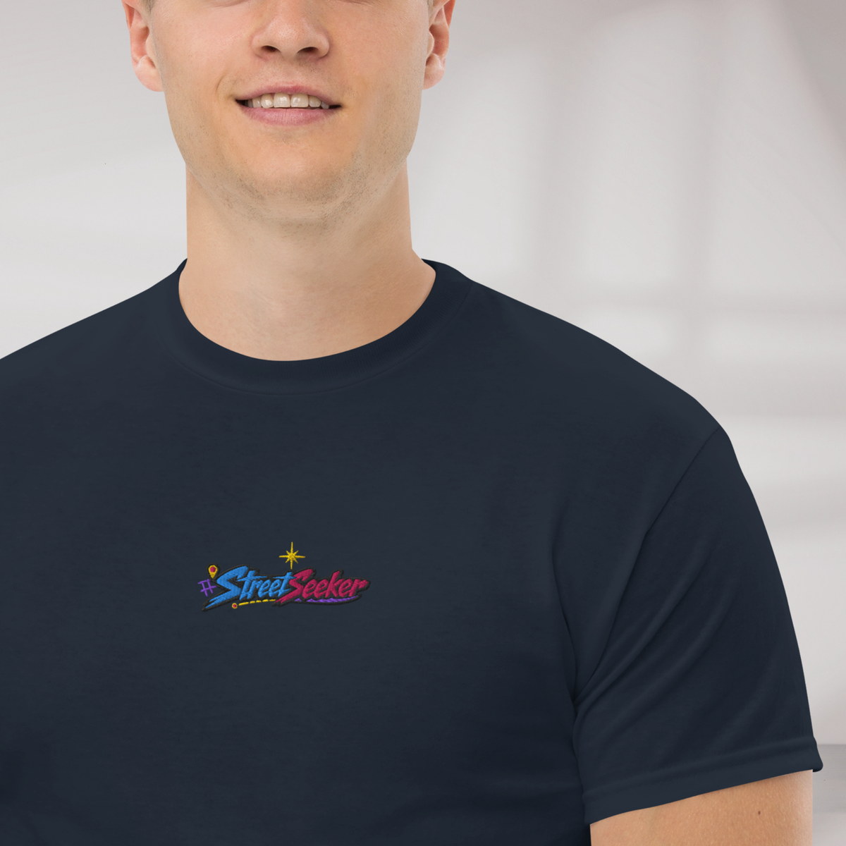 Street Seeker T-Shirt Vibrant – Farbe Navy – Ansicht 3