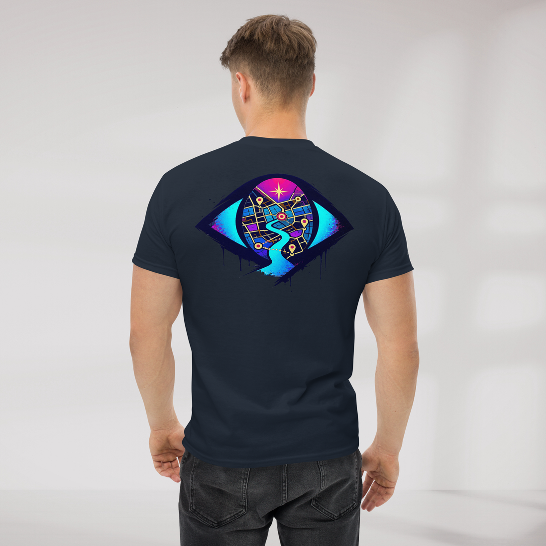 Street Seeker T-Shirt Vibrant – Farbe Navy – Ansicht 8